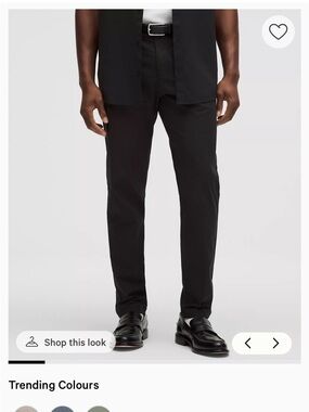 lululemon ABC pant in black (34L)